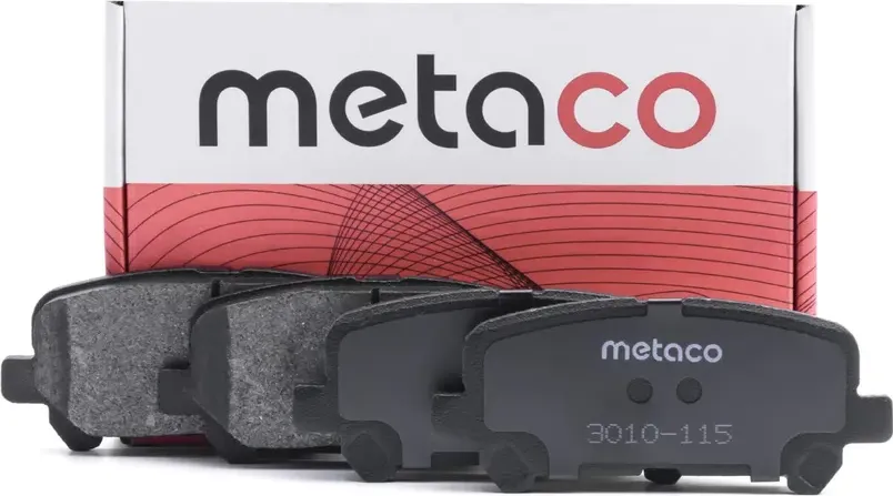 Колодки тормозные HONDA/CHEVROLET PILOT/TRAILBLAZER 08- задн. (Metaco). Артикул 3010115