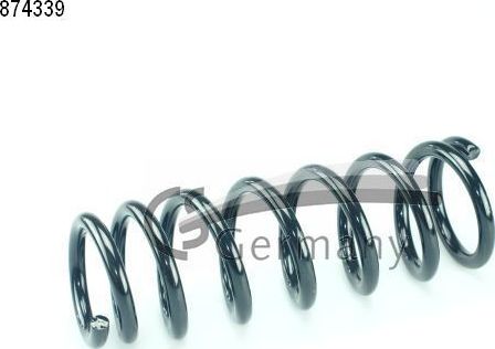 Пружина подвески CS-Germany задняя для Peugeot 4007 2007-2013. Артикул 14.874.339