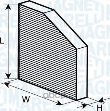 Салонный фильтр Magneti Marelli. Артикул 350203061250
