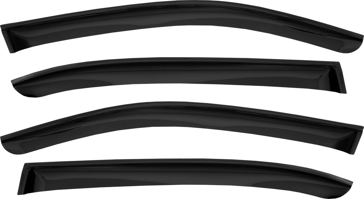 Дефлекторы REIN для окон (накладной скотч 3М) (4 шт.) Kia Rio IV X-line 2017-2026. Артикул REINWV984