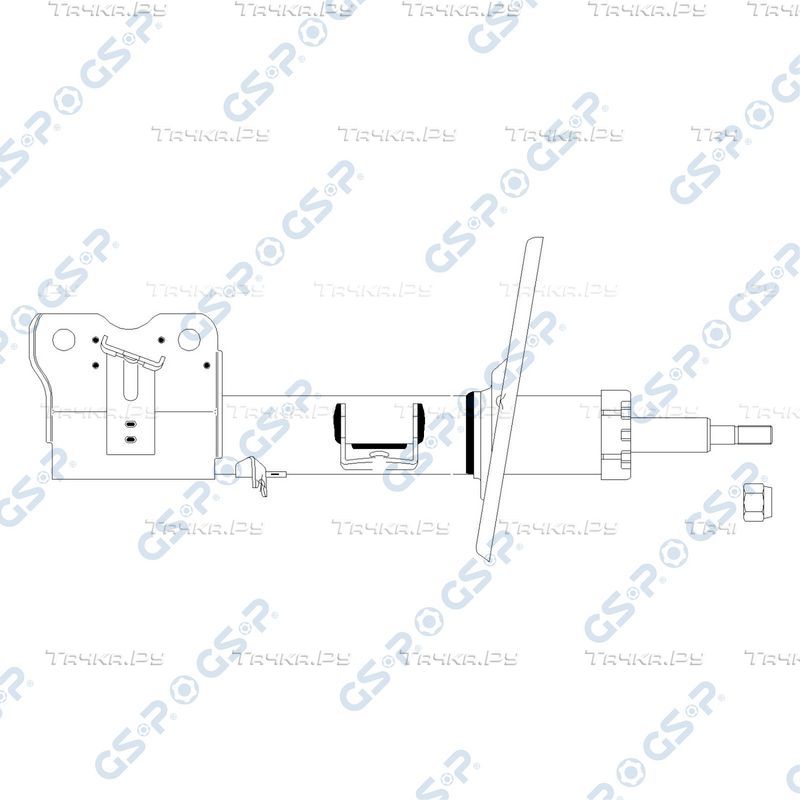 Амортизатор GSP. Артикул 32000414
