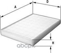 Фильтр салонный Acdelco. Артикул PU1030E