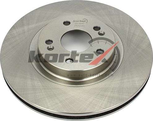 Диск торм. CHERY TIGGO 4/7 перед. (d=308mm) (Kortex). Артикул KD0640