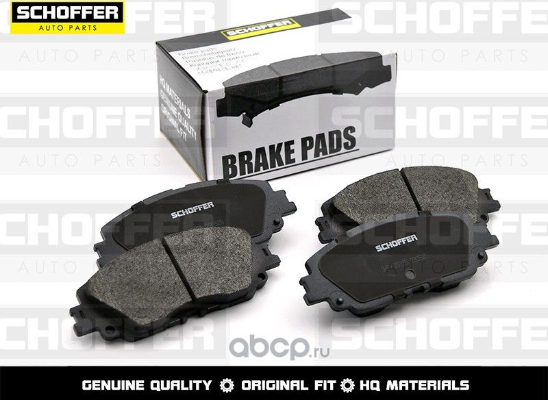 Колодки тормозные передние TOYOTA CAMRY SV70 17- (Schoffer). Артикул SHF23186