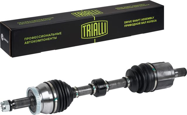 Полуось (привод в сборе, приводной вал) Trialli передняя левая для Hyundai Santa Fe II 2009-2013. Артикул AR 883