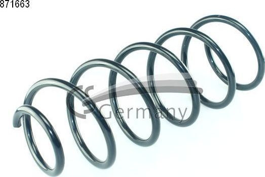 Пружина подвески CS-Germany. Артикул 14.871.663