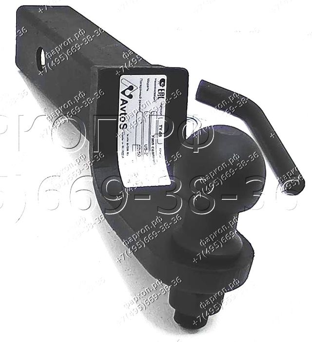 Шаровый узел AvtoS для фаркопа под квадратное отверстие 50х50 мм (на базе шара E). Артикул TY 05