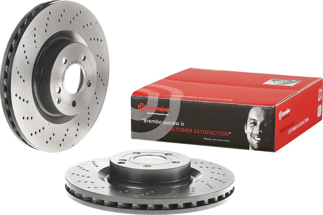 Тормозной диск Brembo PRIME LINE - UV Coated. Артикул 09.B746.61