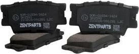 Тормозные колодки Zentparts. Артикул Z07235
