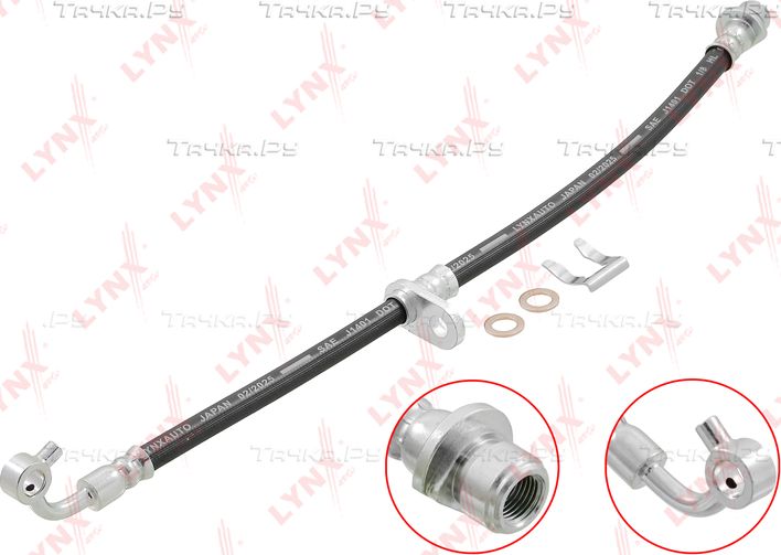 Тормозной шланг LYNXauto. Артикул BL-4097