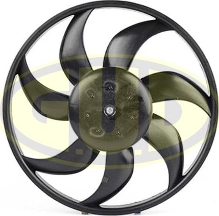 Вентилятор радиатора двигателя G.U.D. для Opel Adam I 2012-2019. Артикул GCF002001