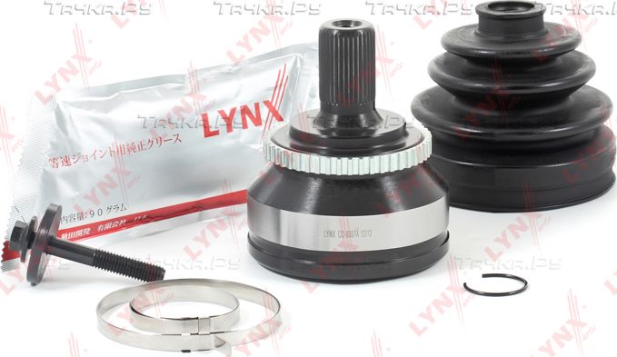 Шрус наружный (граната) LYNXauto передний для Volvo V70 II 1999-2008. Артикул CO-8007A