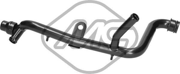 Патрубок радиатора (системы охлаждения) Metalcaucho. Артикул 03211