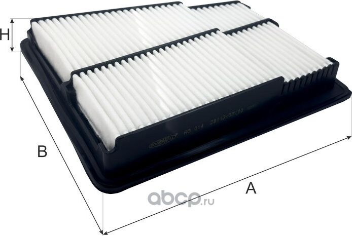 Воздушный фильтр GoodWill. Артикул AG 014