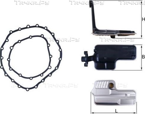 Фильтр АКПП Mahle для Audi A4 IV (B8) 2007-2015. Артикул HX 192D