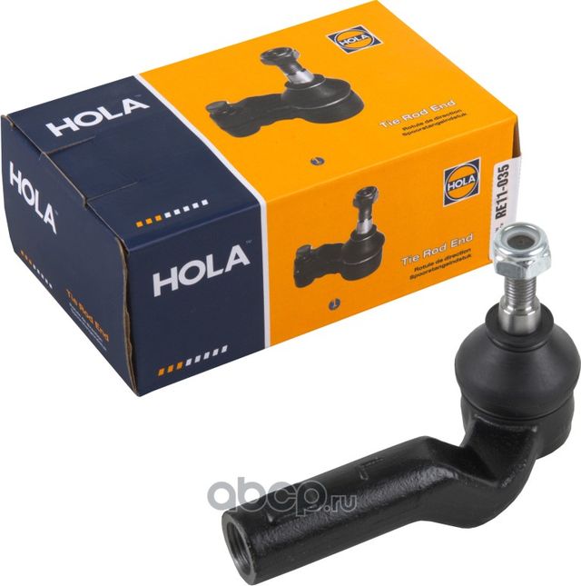 Наконечник рулевой тяги , левая, MAZDA 3 BK 2003-2009, 3 BL 2009-2013, 1 шт., HOLA, RE11-035 Hola. Артикул RE11035