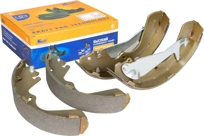 Колодки тормозные HYUNDAI H-1 97- 2.5 задн. (Kraft). Артикул KT091513