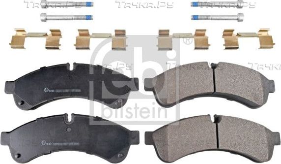 Тормозные колодки Febi Bilstein задние для IVECO Daily VI 2014-2026. Артикул 116257