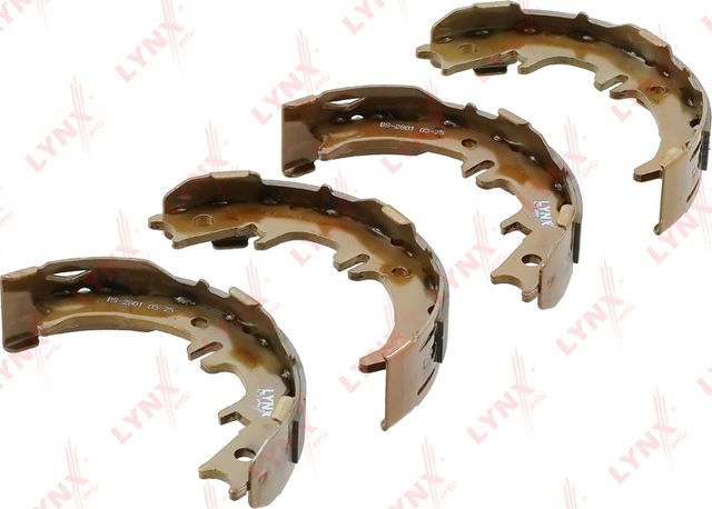 Тормозные колодки LYNXauto задние для Chery Amulet (A15) I 2003-2014. Артикул BS-2801