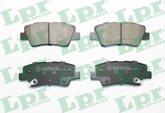 Тормозные колодки LPR. Артикул 05P2181