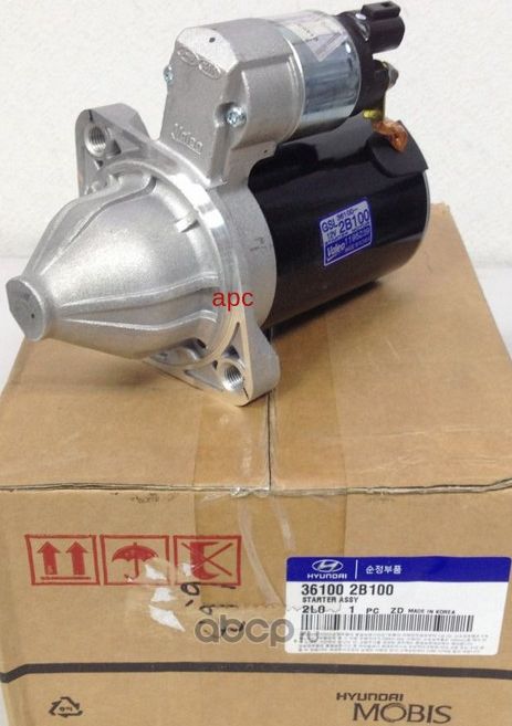 Стартер Hyundai / KIA. Артикул 361002B100