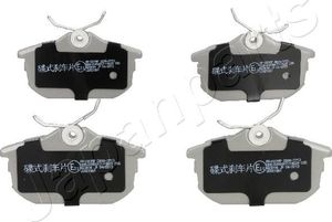 Тормозные колодки Japanparts задние для Mitsubishi Colt VI (Z20/Z30) 2004-2012. Артикул PP-507AF
