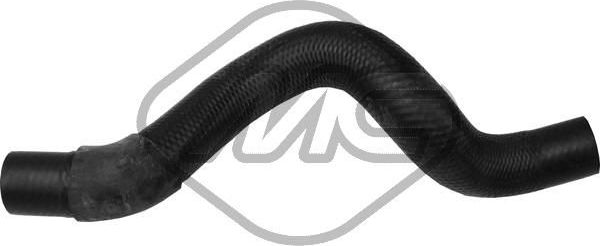 Патрубок радиатора (системы охлаждения) Metalcaucho для Renault Laguna III 2007-2015. Артикул 98185