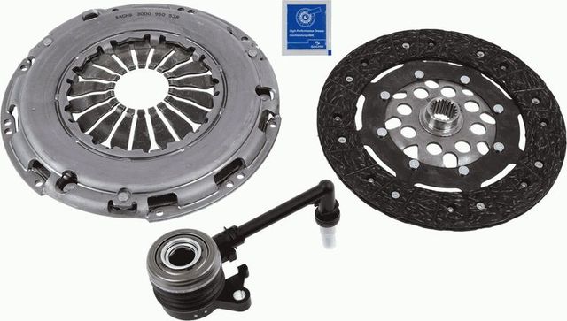 Сцепление (комплект) SACHS Kit plus CSC для Nissan Juke I 2010-2019. Артикул 3000 990 490