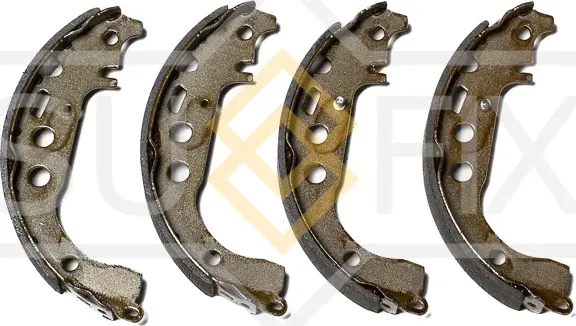 Колодки тормозные барабанные задние правые/левые DAIHATSU CHARADE VIII 2011-, TO (Sufix). Артикул SY1075