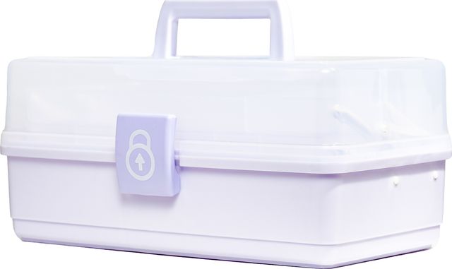 Ящик для инструмента Iris Ohyama KIT BOX 33, Серо-фиолетовый. Артикул 297797