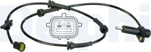 Датчик ABS Delphi передний/задний левый для Kia Retona I 2001-2001. Артикул SS20523