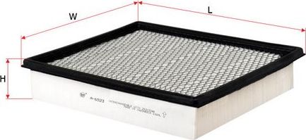 Воздушный фильтр Sakura. Артикул A-6523