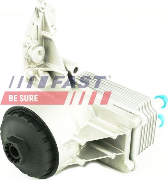 Радиатор масляный (маслоохладитель) для двигателя Fast (алюминий) для Citroen Jumpy II 2007-2016. Артикул FT55144