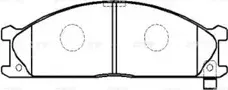 Колодки тормозные (CTR). Артикул GK0822