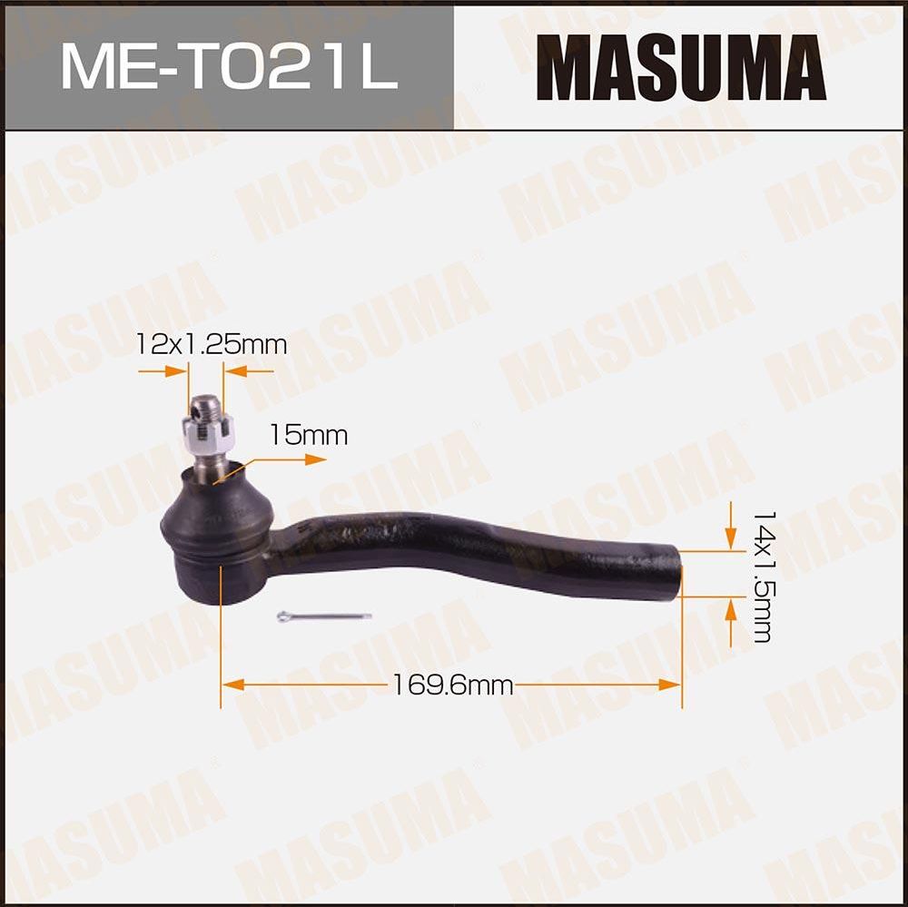 Наконечник рулевой тяги Masuma. Артикул ME-T021L