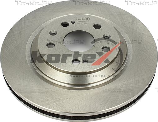 Диск торм. GEELY ATLAS PRO перед. (d=318mm) (Kortex). Артикул KD0639