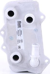 Радиатор масляный (маслоохладитель) для АКПП Nissens (алюминий) для Porsche 911 V (996) 2000-2005. Артикул 90934