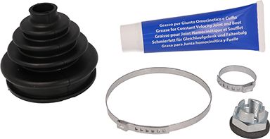 Пыльник шруса (комплект) Metelli (резина). Артикул 13-0207