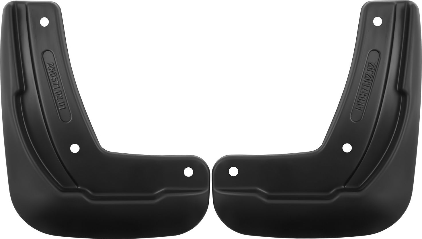 Брызговики REIN Стандарт задняя пара для Jetta VA3 2023-2026. Артикул REIN.AN0571.E0