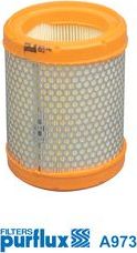 Воздушный фильтр Purflux для Citroen Saxo 1996-2004. Артикул A973