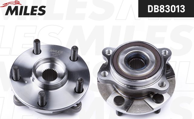 Ступица колеса с интегрированным подшипником Miles передняя правая/левая для Toyota Verso I 2009-2018. Артикул DB83013
