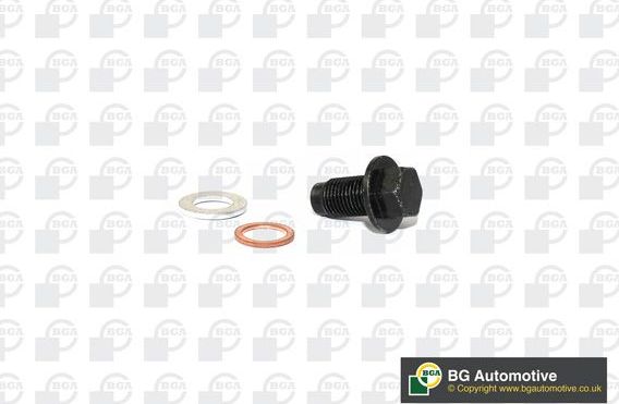 Сливная пробка масляного поддона двигателя BGA для Toyota Auris II 2012-2018. Артикул PK6700
