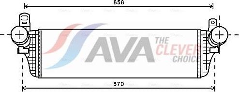 Интеркулер AVA. Артикул VNA4313