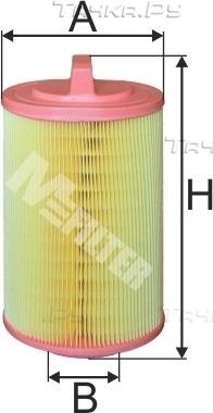 Воздушный фильтр MFilter для Mercedes-Benz E-Класс IV (W212, S212, C207) 2011-2015. Артикул A 866