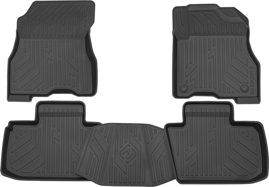 Коврики полиуретанновые Rezkon для салона Nissan Leaf I (прав. руль) 2011-2017. Артикул 0525060100