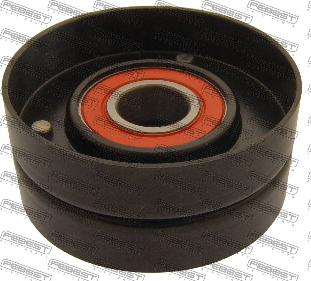 Направляющий (ведущий) ролик приводного поликлинового ремня Febest. Артикул 2988-DIII