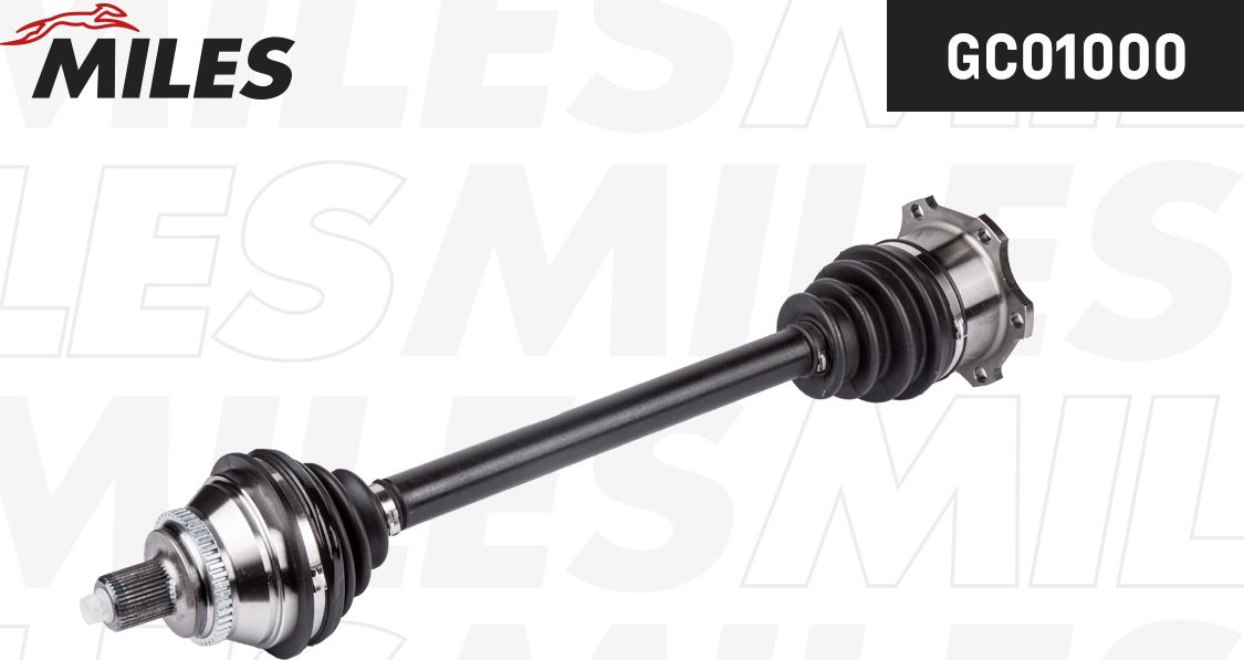 Полуось (привод в сборе, приводной вал) Miles. Артикул GC01000