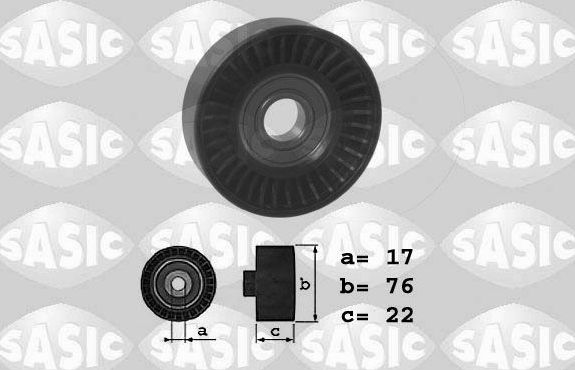 Натяжной ролик (натяжитель) приводного клинового зубчатого ремня Sasic. Артикул 1626131