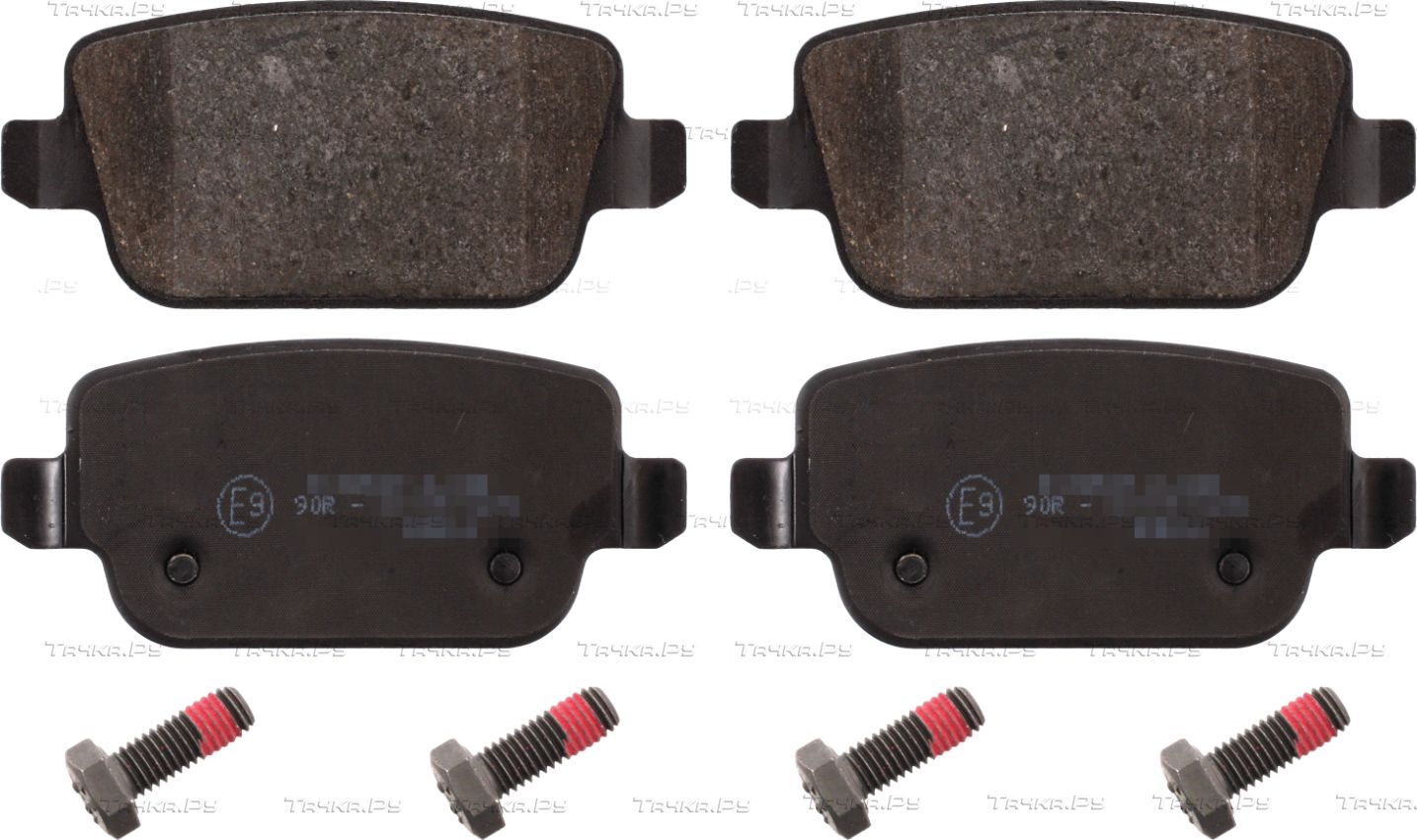 Тормозные колодки Blue Print задние для Ford Focus II 2009-2011. Артикул ADJ134219