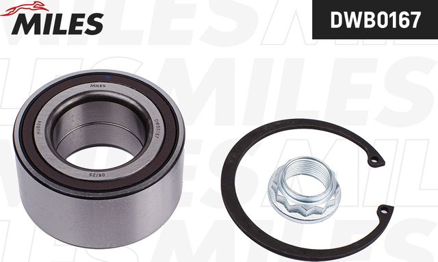 Ступичный подшипник (комплект) Miles. Артикул DWB0167